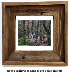 horse trail rides near me in Pekin, Illinois